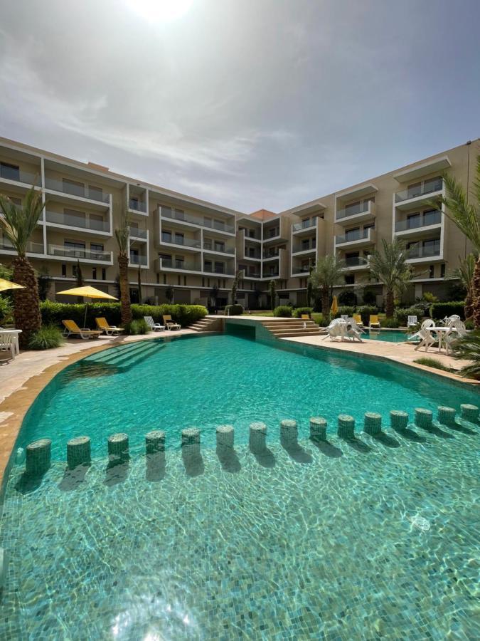 Splendide appartement en résidence piscine Marrakesh Extérieur photo
