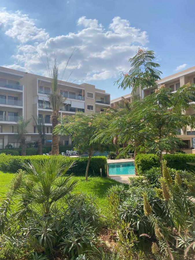 Splendide appartement en résidence piscine Marrakesh Extérieur photo
